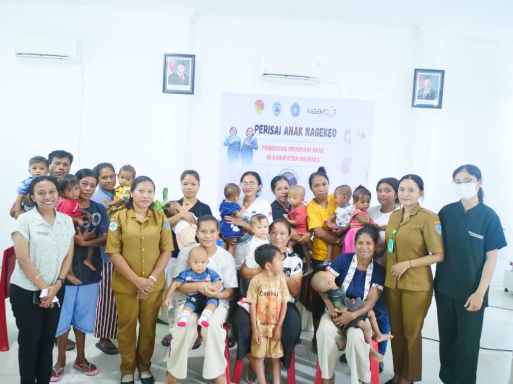 Launching PERISAI ANAK NTT Tahap 2 di Kabupaten Nagekeo Dorong Peningkatan Imunisasi Dasar Lengkap (1)