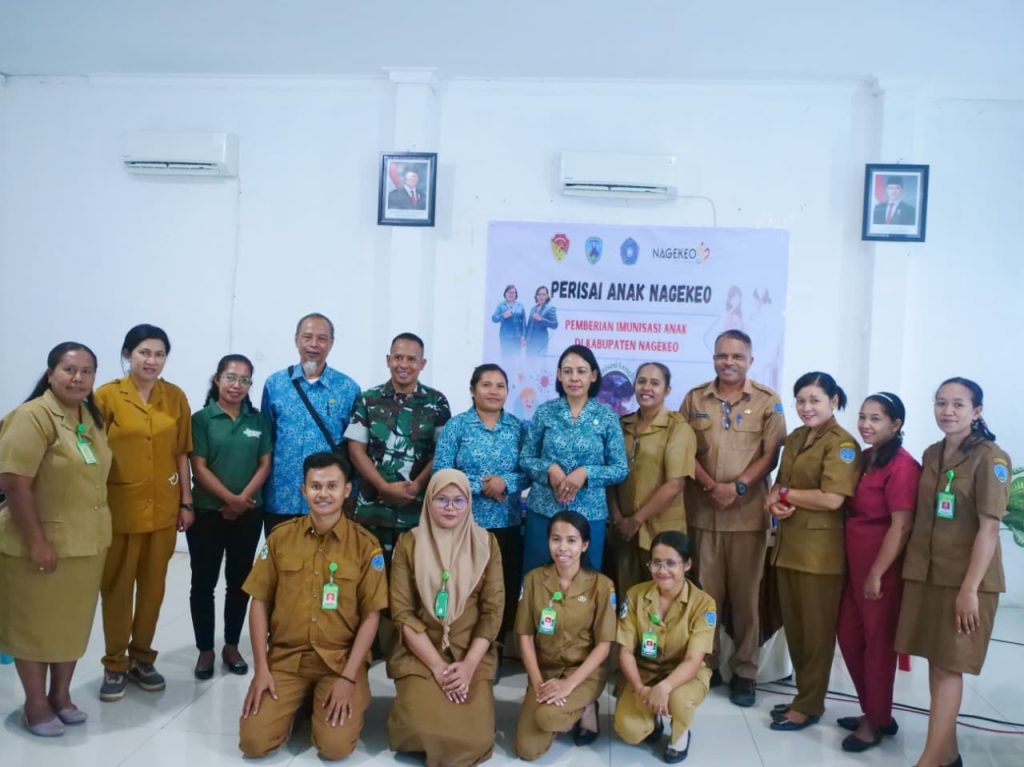 Launching PERISAI ANAK NTT Tahap 2 di Kabupaten Nagekeo Dorong Peningkatan Imunisasi Dasar Lengkap (3)