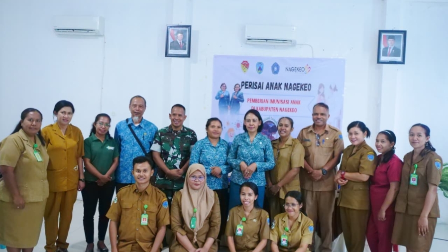 Launching PERISAI ANAK NTT Tahap 2 di Kabupaten Nagekeo Dorong Peningkatan Imunisasi Dasar Lengkap (3)