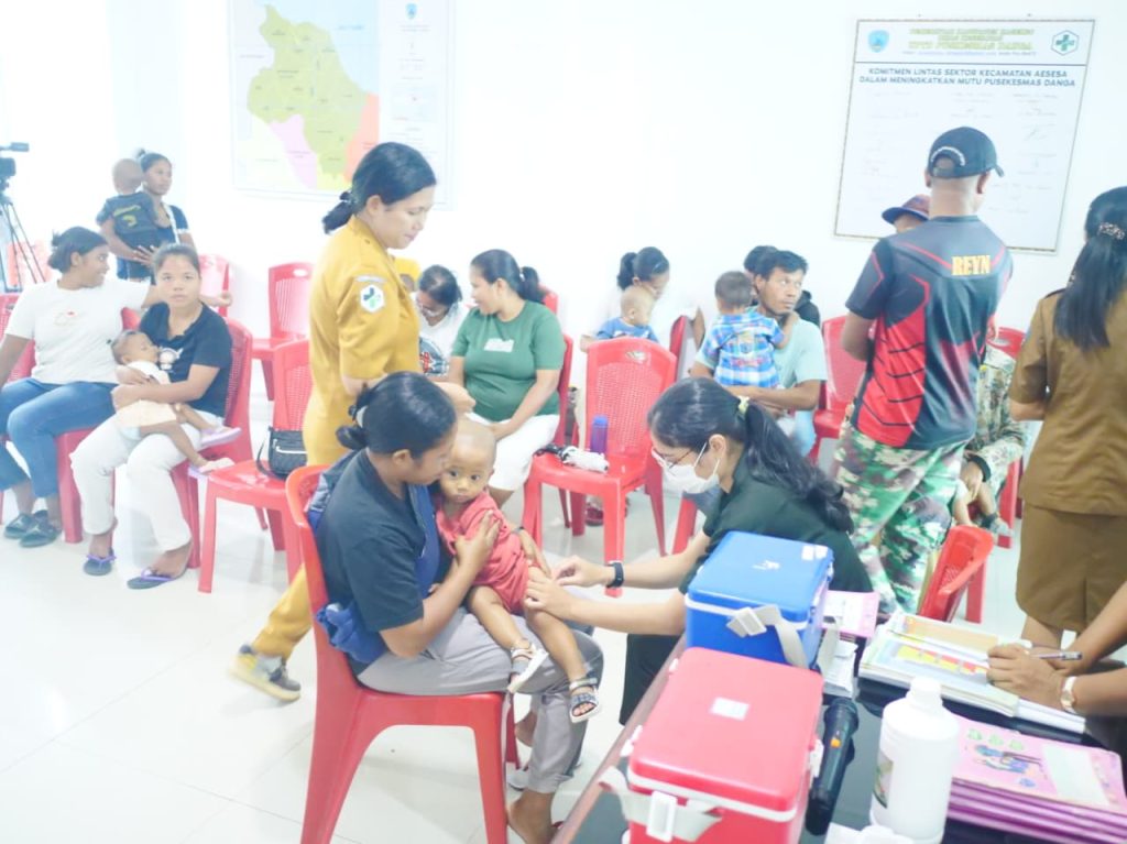 Launching PERISAI ANAK NTT Tahap 2 di Kabupaten Nagekeo Dorong Peningkatan Imunisasi Dasar Lengkap (7)